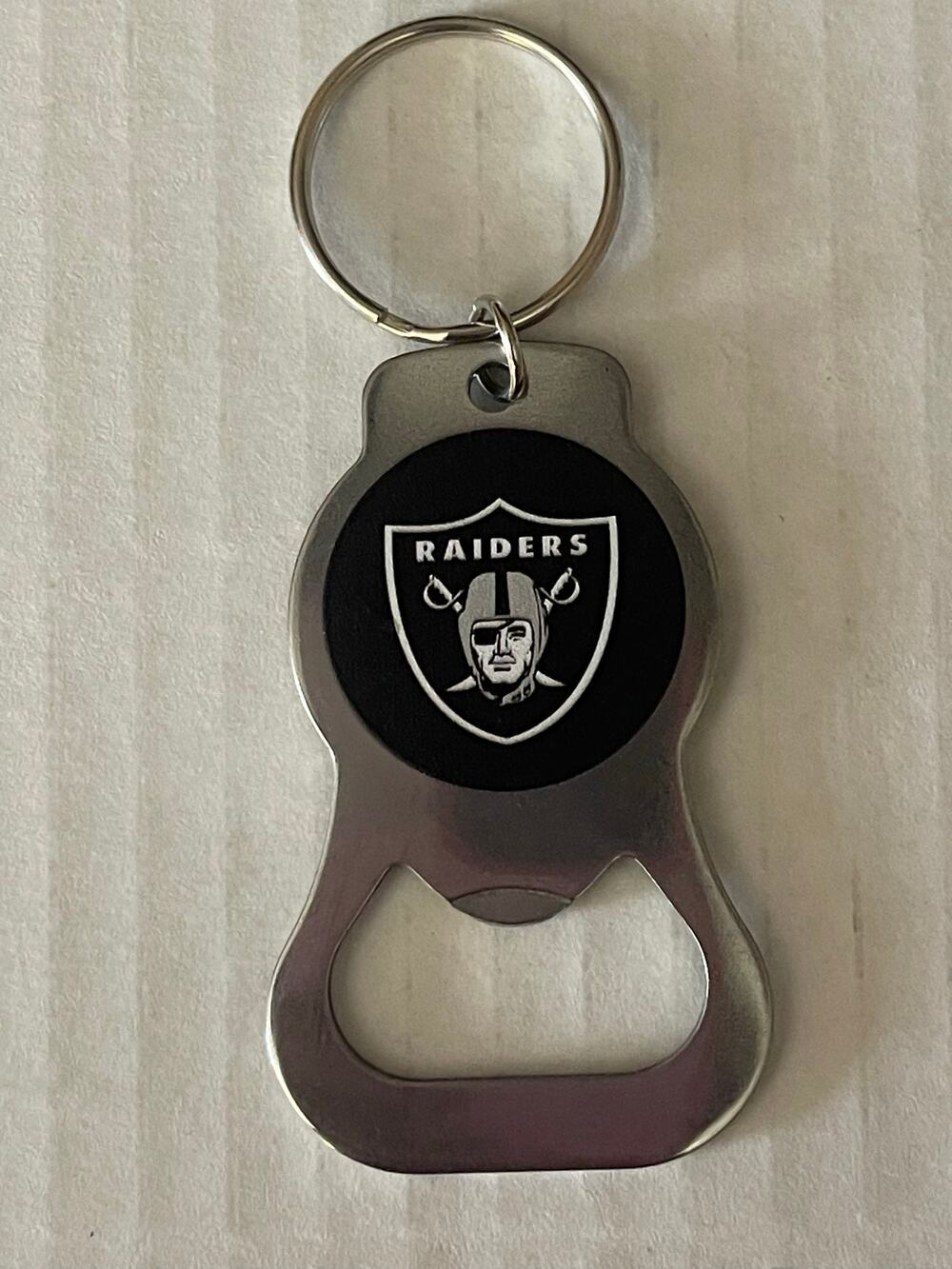 Las Vegas Raiders/ Coca Cola Bottle Opener Key Chain